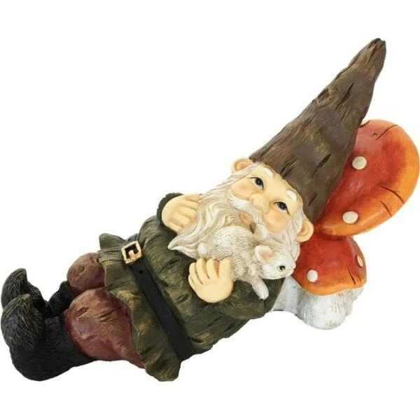 ESSCHERT DESIGN Tuinkabouter Rustend 4 ESSCHERT DESIGN Tuinkabouter Rustend - Afbeelding 2