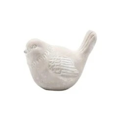 Vogel Uit Cement - 11 × 8 × 8 Cm