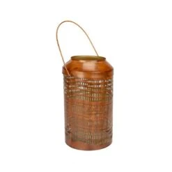 Lantaarn Gaatjesmotief - 26 × 15 Cm