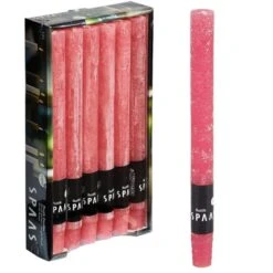 Rustieke Dinerkaars - Oudroze - Set Van 1 Stuks -Thuis Versieren Winkel 1614946947 2 600