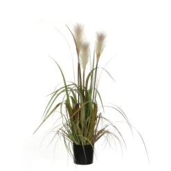 Kunstplant Pluimgras Foxtail In Pot - 45 × 80 Cm