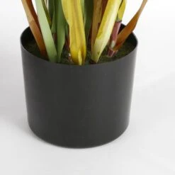 Kunstplant Lisdodde In Pot - 12,5 × 90 Cm -Thuis Versieren Winkel 1633951467 5 600