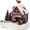 Kersttafereel Santa's Office - 20 × 16 × 21 Cm -Thuis Versieren Winkel 1634652148 1 600