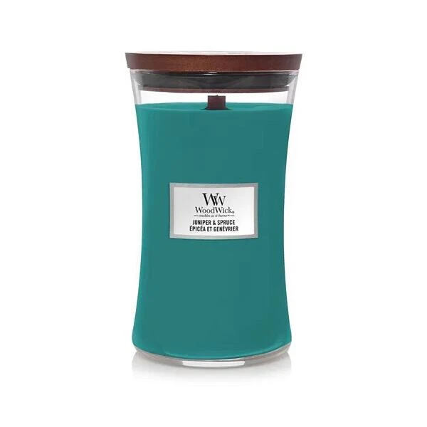 WoodWick Large Candle - Juniper & Spruce 3 WoodWick Large Candle - Juniper & Spruce