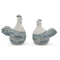 Kip Keramiek - Medium - Set Van 2 Stuks
