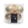 Kerstballen Glas Ø 8 Cm - Parel - Set Van 6 Stuks 2 Kerstballen Glas Ø 8 Cm - Parel - Set Van 6 Stuks -Thuis Versieren Winkel 1660048262 1 600