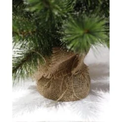 Glendon Kerstboom W-burlap - Ø 23 × 60 Cm -Thuis Versieren Winkel 1660222837 4 600