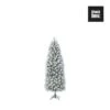 Kunststof Kerstboom Chandler Slim Frosted Black Box - 155 Cm -Thuis Versieren Winkel 1662378154 1 600