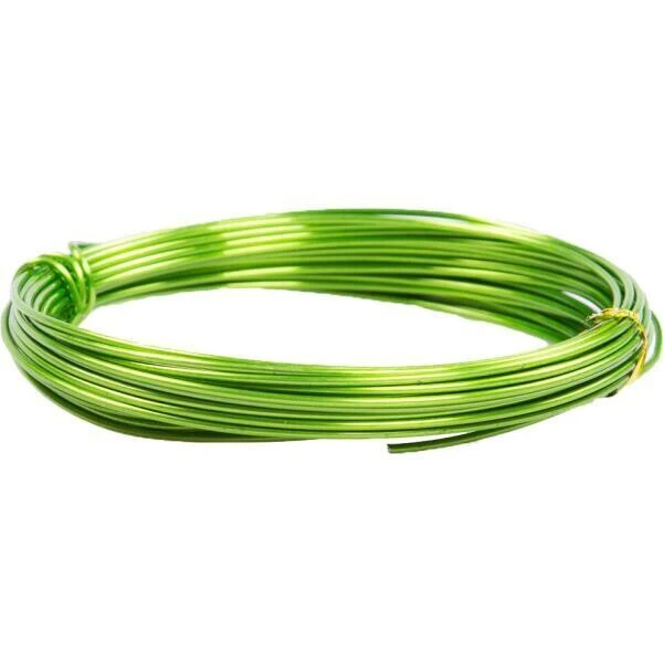 Aluminiumdraad - 2 Mm APPELGROEN 3 Aluminiumdraad - 2 Mm APPELGROEN