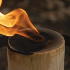 ESSCHERT DESIGN Finse Fakkel In Hout -Thuis Versieren Winkel finse fakkel in hout 1634118935 4 600