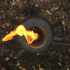 ESSCHERT DESIGN Finse Fakkel In Hout -Thuis Versieren Winkel finse fakkel in hout 1634118936 5 600