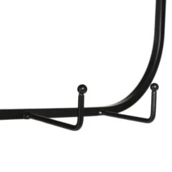 FIORI Wandrek Metaal - Zwart -Thuis Versieren Winkel fiori wandrek metaal zwart 1626088428 3 600