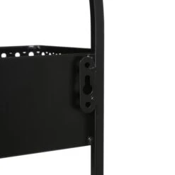 FIORI Wandrek Metaal - Zwart -Thuis Versieren Winkel fiori wandrek metaal zwart 1626088529 1 600