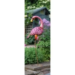 Flamingo Tuinbeeld - Metaal -Thuis Versieren Winkel flamingo tuinbeeld metaal 1545826581 1 600