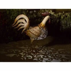 Haan Met Verlichting Op Zonne-energie -Thuis Versieren Winkel haan in metaal solar 1484061551 3 600