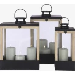 Halton Kasje Lantaarn Zwart - 25 × 25 × 42 Cm 11 Halton Kasje Lantaarn Zwart - 25 × 25 × 42 Cm -Thuis Versieren Winkel halton kasje 25 x 25 x 42 cm 1650440975 1 600