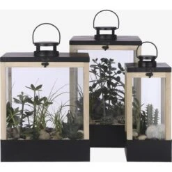 Halton Kasje Lantaarn Zwart - 25 × 25 × 42 Cm 10 Halton Kasje Lantaarn Zwart - 25 × 25 × 42 Cm -Thuis Versieren Winkel halton kasje 25 x 25 x 42 cm 1650440975 2 600