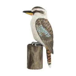 Kookaburra Ijsvogel In Lindenhout - Handgemaakt -Thuis Versieren Winkel houten ijsvogel kookaburra 1579599579 2 600
