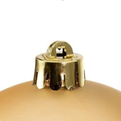 Kerstbal Ø 6 Cm - Lichtgoud - Set Van 12 Stuks -Thuis Versieren Winkel kerstbal 6 cm lichtgoud 1638451451 3 600