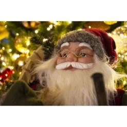 Kerstman Staand Rood/groen 45 Cm -Thuis Versieren Winkel kerstman staand roodgroen 45 cm 1637142434 2 600