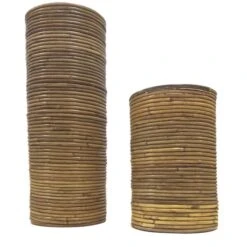 Koobo Vaas Rotan - Ø 20 × 50 Cm -Thuis Versieren Winkel koobo vaas rotan 20 x 50 cm 1617954234 1 600