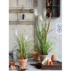 Kunstplant Pluimgras Foxtail In Pot - 45 × 80 Cm -Thuis Versieren Winkel kunstplant pluimgras 81 x 45 cm 1633944506 2 600