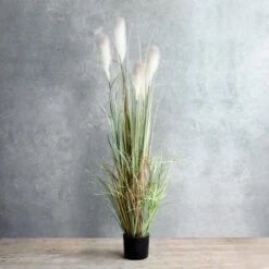 Kunstplant Pluimgras Foxtail In Pot - 45 × 80 Cm -Thuis Versieren Winkel kunstplant pluimgras 81 x 45 cm 1633944506 3 600