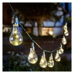 Lichtslinger Eureka Gloeilamp Op Zonne-energie - 10 Bulbs - 380 Cm -Thuis Versieren Winkel lichtslinger eureka gloeilamp solar 1615387024 1 600