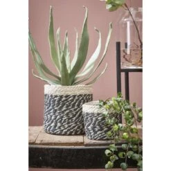 Mand Bonaparte Jute - 14 × 14 Cm -Thuis Versieren Winkel mand bonaparte jute 14 x 14 cm 1611818447 1 600