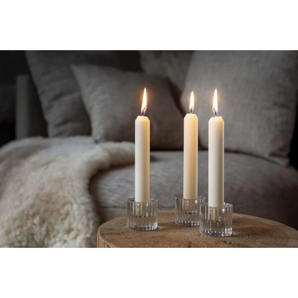 Mini Huishoudkaarsen - Ivoor - Set Van 8 Stuks 4 Mini Huishoudkaarsen - Ivoor - Set Van 8 Stuks - Afbeelding 2