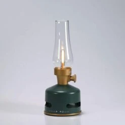 MoriMori Retrolamp Met Speaker - Dennegroen