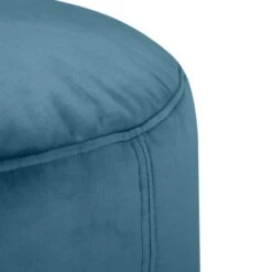 Poef Fatboy® Point Recycled Velvet Indoor - Ø50 X 35 Cm Petrolblauw -Thuis Versieren Winkel poef fatboy point velvet petrolblauw 1614882401 4 600
