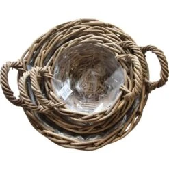 Rieten Manden - Set Van 3 Stuks -Thuis Versieren Winkel rieten manden set van 3 stuks 1591969926 1 600