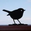 Roodborstje Silhouet - Staal Zwart -Thuis Versieren Winkel roodborstje silhouet 1484052820 1 600