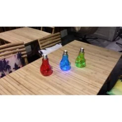 Sfeerlamp In Kleuren - Gloeilamp Met Ledslinger - Set Van 4 Stuks -Thuis Versieren Winkel sfeerlamp in kleuren gloeilamp met ledslinger 1505760627 3 600