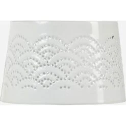 Kapje Voor Shade Geurkaars - Wit -Thuis Versieren Winkel shade kapje wit kant 1573122059 1 600