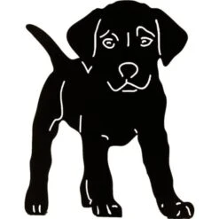 Silhouet Puppy Hond - Decoratief