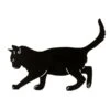 Silhouette Balancerende Kat - Decoratief -Thuis Versieren Winkel silhouet zwarte kat 37 x 27 cm 1484063381 1 600