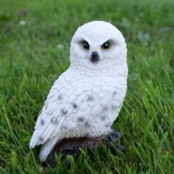 Sneeuwuil Op Stam -Thuis Versieren Winkel sneeuwuil op stam levensecht 1529656170 1 600