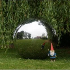 Heksenbol Inox 100 Cm 7 Heksenbol Inox 100 Cm -Thuis Versieren Winkel spiegelbol 1 meter 1528711793 1 600