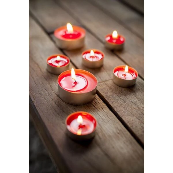 Theelicht Tropische Vruchten - 4,5 Uren - Set Van 30 Stuks 4 Theelicht Tropische Vruchten - 4,5 Uren - Set Van 30 Stuks - Afbeelding 2