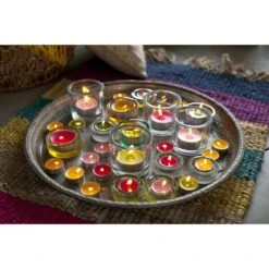 Theelicht Wilde Orchidee - 4,5 Uren - Set Van 30 Stuks -Thuis Versieren Winkel theelicht wilde orchidee 45 u 1664882433 1 600