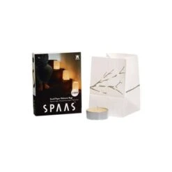 Theelichtzakjes Met Maxi Theelichten - Set Van 4 Stuks