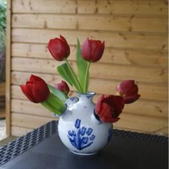 Tulpenvaas In Porselein -Thuis Versieren Winkel tulpenvaas porselein 1522836434 2 600