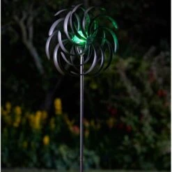 Windspinner Spiro Dubbel - Solar -Thuis Versieren Winkel windspinner spiro dubbel solar 1492524822 4 600