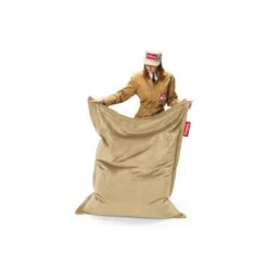 Zitzak Fatboy® Original Indoor Slim Recycled Velvet - 155 X 120 Cm Camelkleurig -Thuis Versieren Winkel zitzak fatboy indoor slim velvet camel 1614941023 3 600